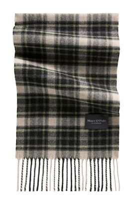 Marc O'Polo Woven Scarf Dark Green / Multi