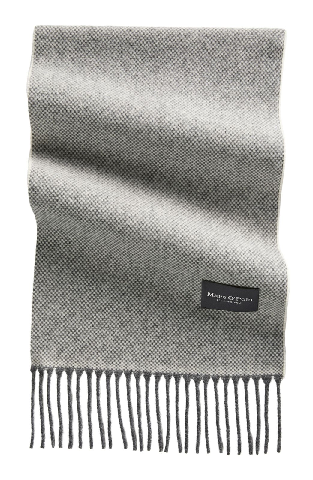 Marc O'Polo Woven Scarf Broken Graphite