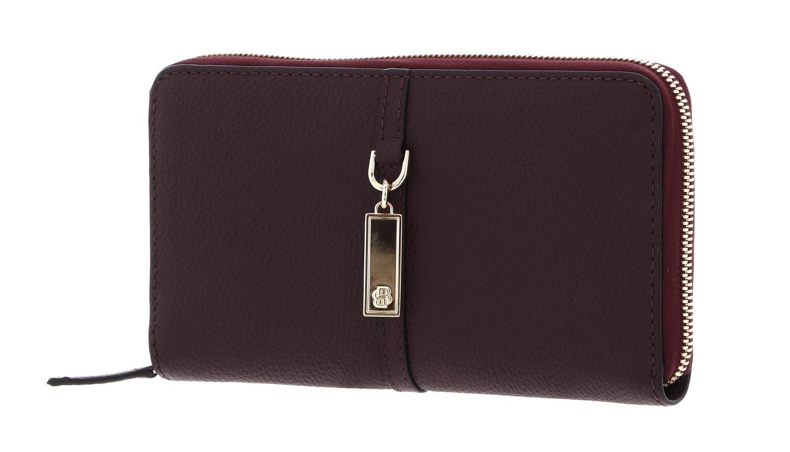 BOSS Ameline Ziparound Wallet Open Purple