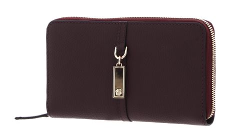 BOSS Ameline Ziparound Wallet Open Purple BOSS Ameline Ziparound Wallet Open Purple