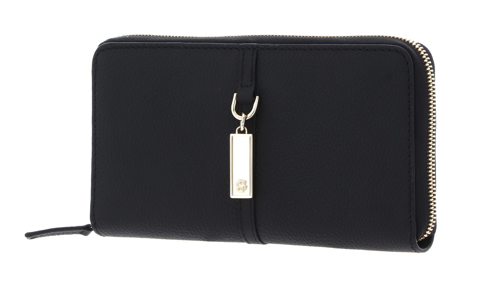 BOSS Ameline Ziparound Wallet Black