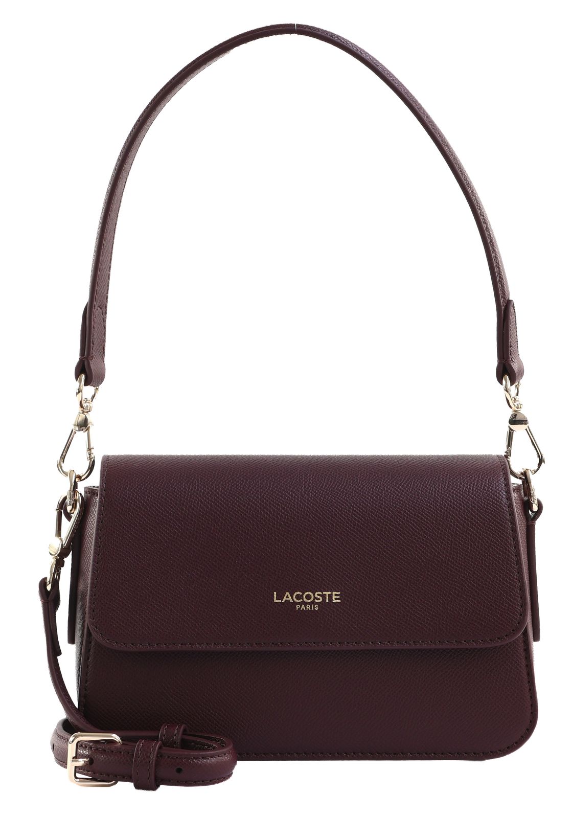 LACOSTE Champs-Élysées Flap Crossover Bag Oxalis