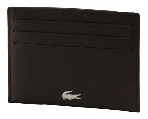 LACOSTE FG Credit Card Holder Coffee Bean