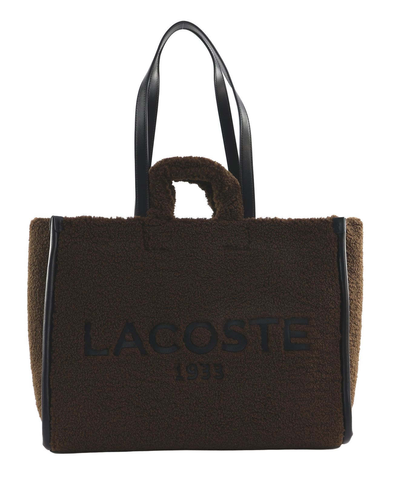 LACOSTE Shopping Bag L Brown Noir