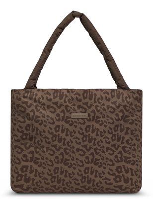 Kapten & Son Norva 2in1 Shopper Dark Brown / Leo