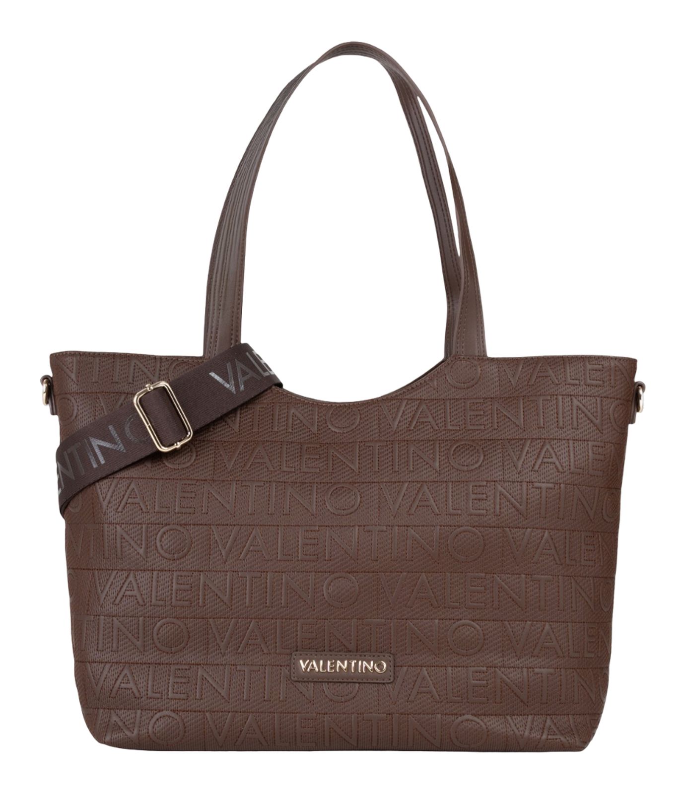 VALENTINO Sveva Shopping Bag Caffe