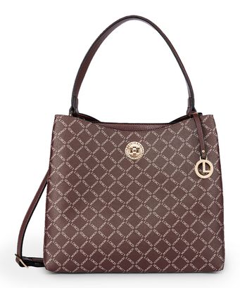 L.CREDI Filiberta Hobo Bag Chocolate L.CREDI Filiberta Hobo Bag Chocolate