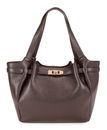 L.CREDI Sarit Shopper Chocolate L.CREDI Sarit Shopper Chocolate