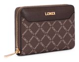 L.CREDI Filiberta Zip Around Wallet Chocolate L.CREDI Filiberta Zip Around Wallet Chocolate