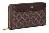 L.CREDI Filiberta Zip Around Wallet L Chocolate L.CREDI Filiberta Zip Around Wallet L Chocolate
