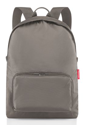 reisenthel Mini Maxi Foldable Backpack Dark Taupe reisenthel Mini Maxi Foldable Backpack Dark Taupe