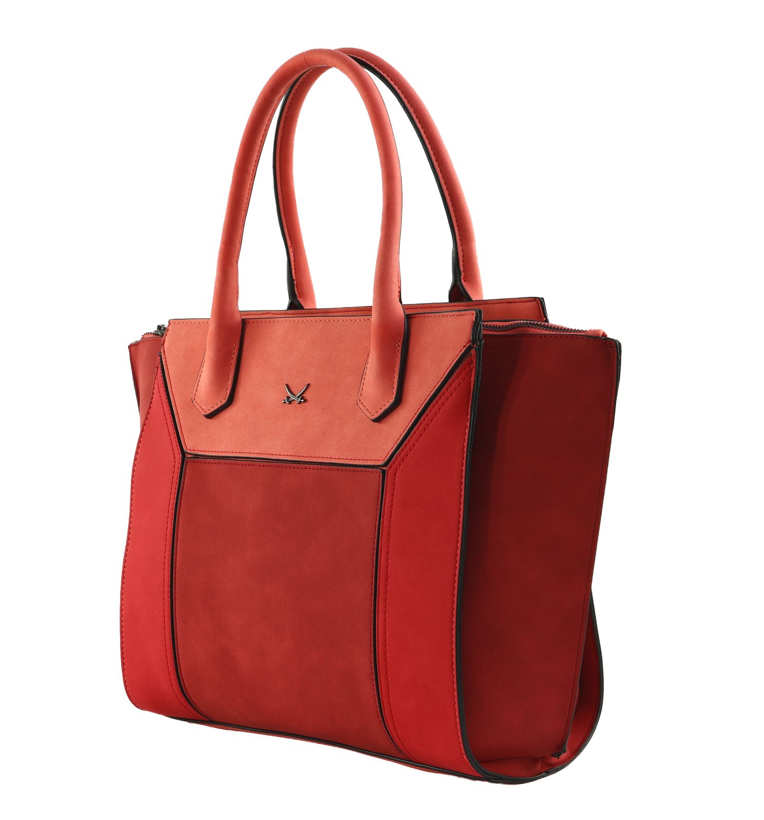 Sansibar Trapez Shopper Red Sansibar Trapez Shopper Red