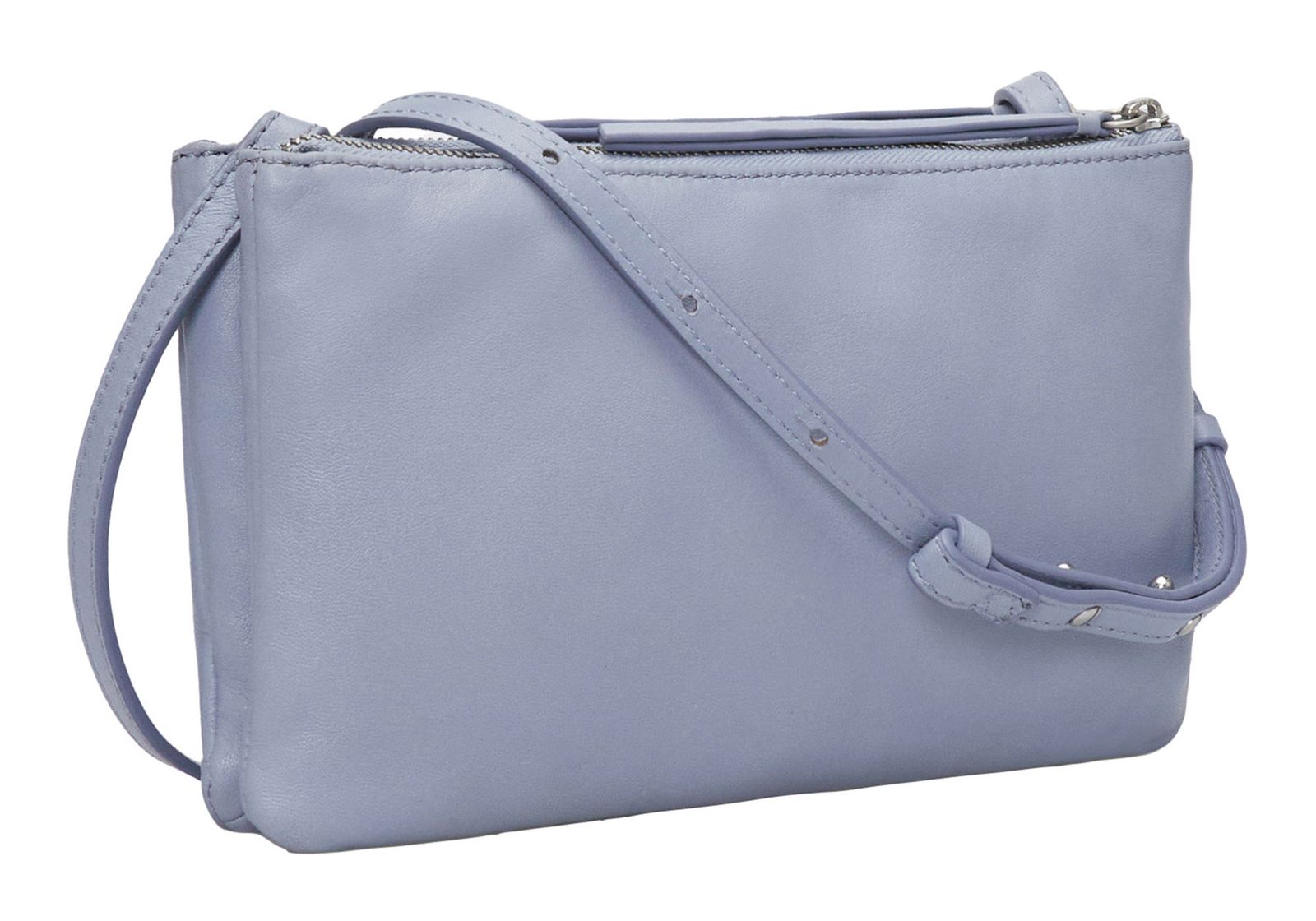 LIEBESKIND BERLIN Zena Double Crossbody Bag S Flower Blue LIEBESKIND BERLIN Zena Double Crossbody Bag S Flower Blue
