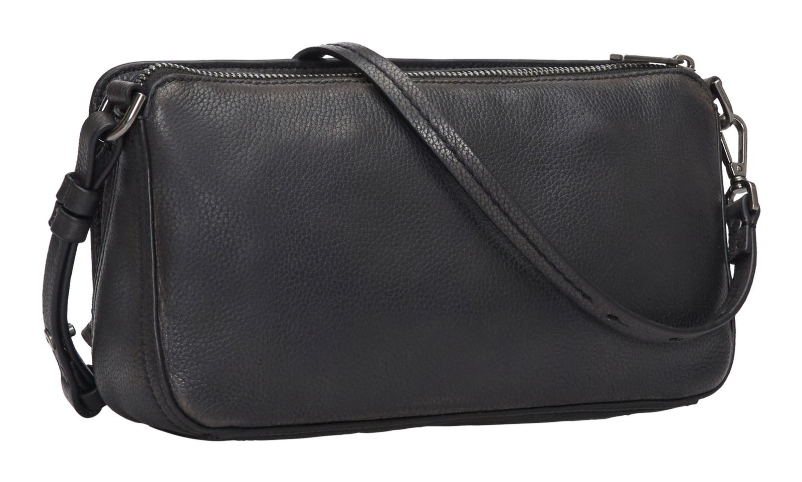 LIEBESKIND BERLIN Claire II Vintage Pebble Crossbody Bag M Black LIEBESKIND BERLIN Claire II Vintage Pebble Crossbody Bag M Black