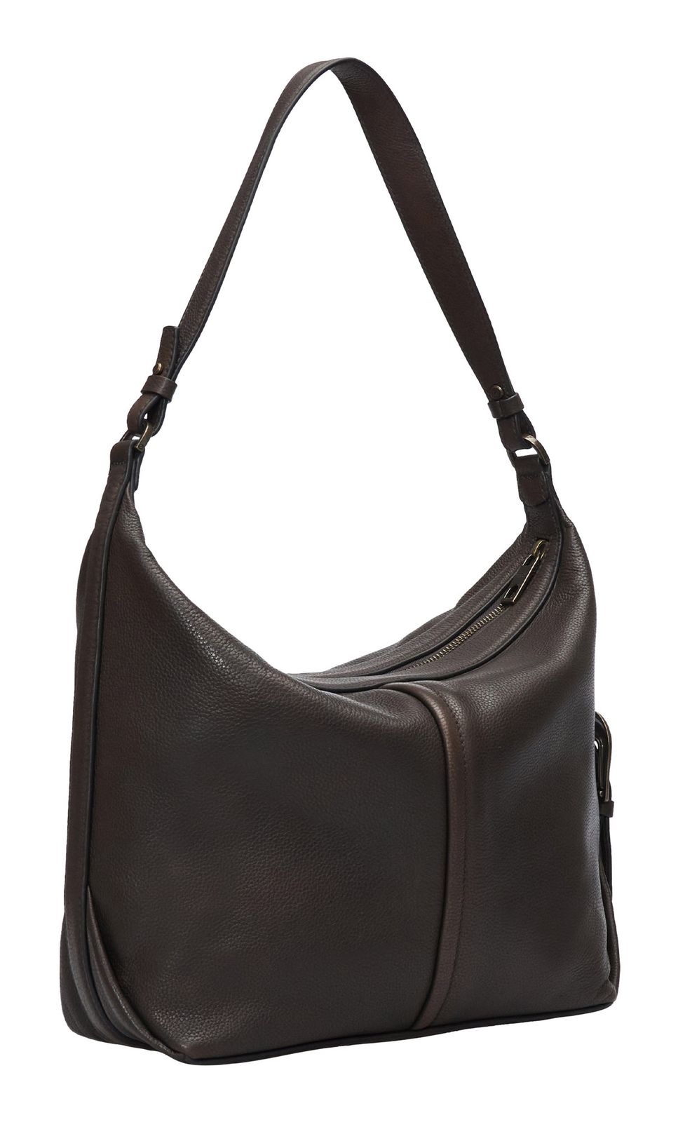LIEBESKIND BERLIN Paris II Vintage Pebble Hobo Bag M Deep Soil LIEBESKIND BERLIN Paris II Vintage Pebble Hobo Bag M Deep Soil