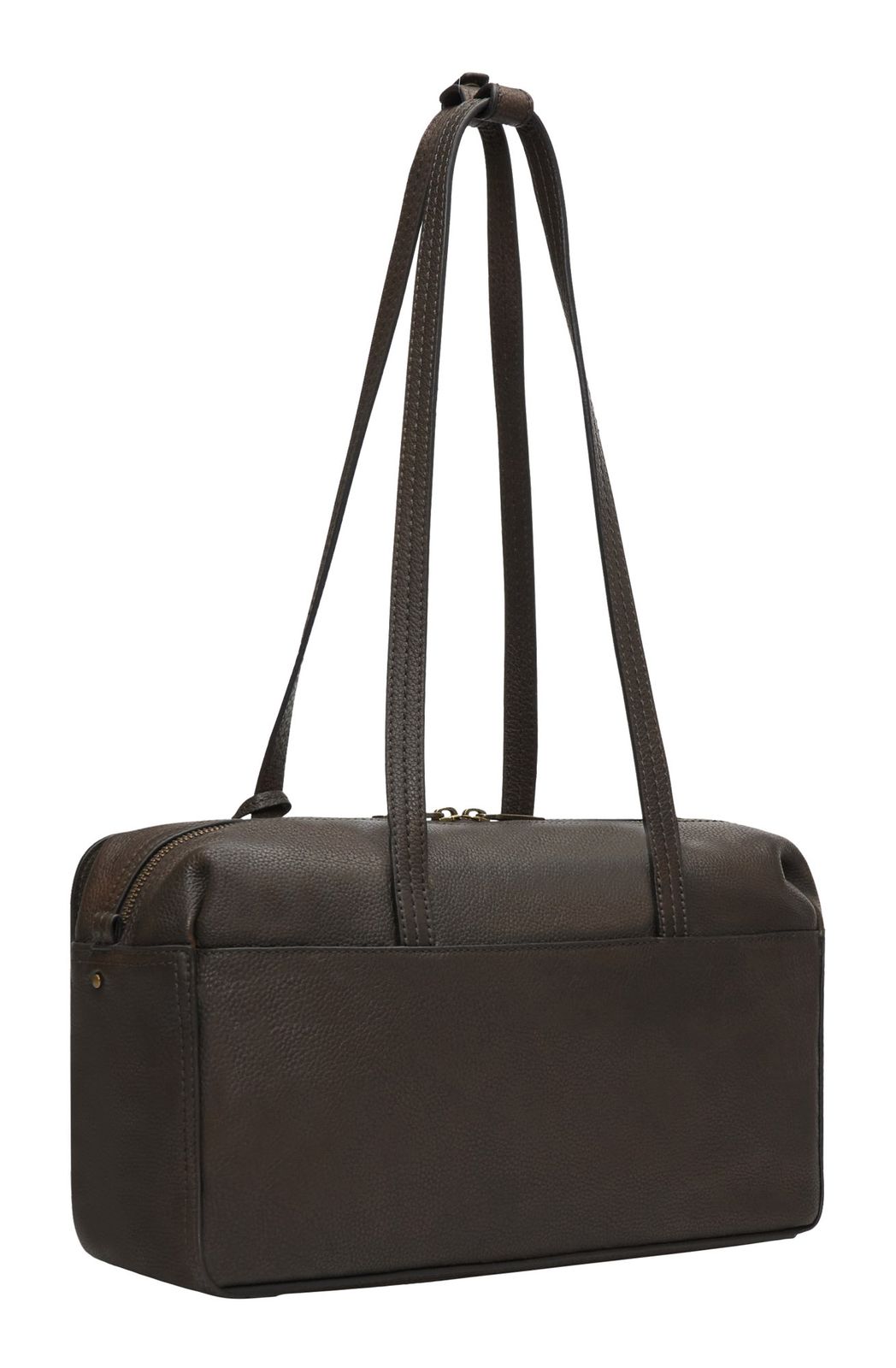 LIEBESKIND BERLIN Claire II Vintage Pebble Satchel Bag M Deep Soil LIEBESKIND BERLIN Claire II Vintage Pebble Satchel Bag M Deep Soil