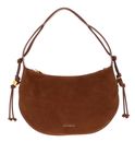COCCINELLE Thess Suede Bim Shoulder Bag Cognac / Cognac COCCINELLE Thess Suede Bim Shoulder Bag Cognac / Cognac