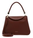 COCCINELLE Tiggy Handbag Grained Leather Cognac