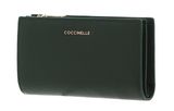 COCCINELLE Metallic Soft Wallet Garden Green