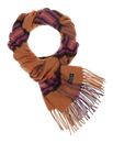FRAAS Cashmink® Scarf with FRAAS Plaid Cafe Au Lait FRAAS Cashmink® Scarf with FRAAS Plaid Cafe Au Lait