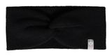 FRAAS Knitted Headband Black