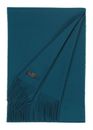 FRAAS Cashmink® Scarf with Fringes Dark Petrol