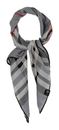 FRAAS Nicki Silk Stole With Fraas Plaid Karo Grey