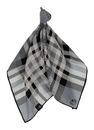 FRAAS Nicki Silk Stole With Fraas Plaid Karo Grey