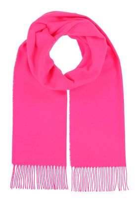 FRAAS Cashmink® Scarf with Fringe Neon Pink FRAAS Cashmink® Scarf with Fringe Neon Pink