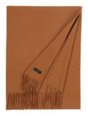 FRAAS Cashmink® Scarf with Fringe Cafe Au Lait FRAAS Cashmink® Scarf with Fringe Cafe Au Lait