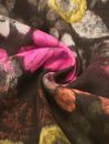 FRAAS Cashmink®-Scarf with floral Design Brownie FRAAS Cashmink®-Scarf with floral Design Brownie