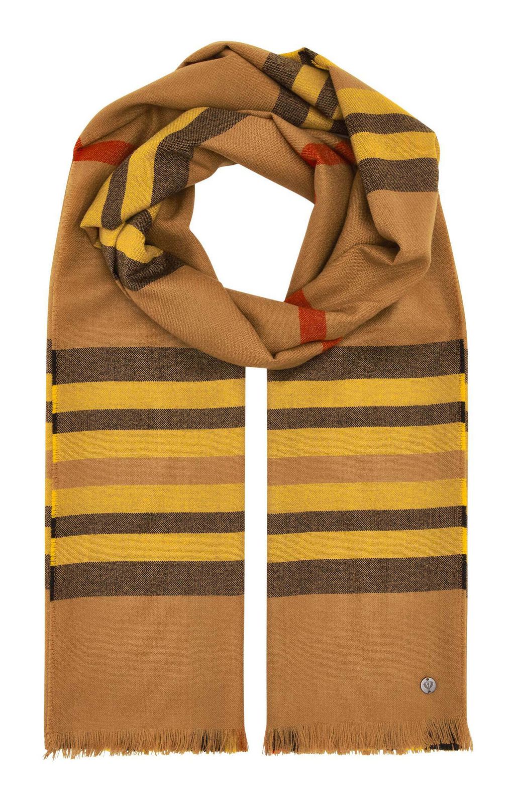 FRAAS Acrylic Stole - The FRAAS Plaid Ginger Root