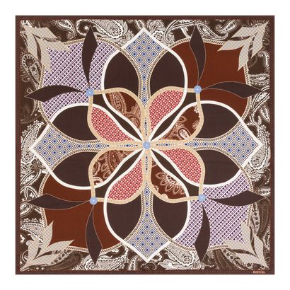 ROECKL Flower Mandala 64x64 Multi Coffee