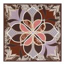 ROECKL Flower Mandala 64x64 Multi Coffee