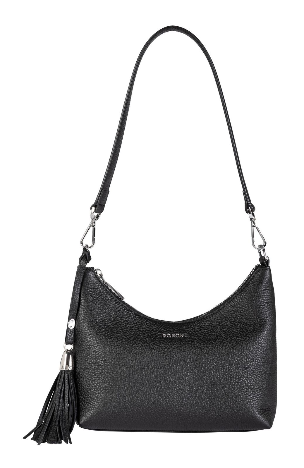 ROECKL Diana Elk Shoulder Bag XS Black