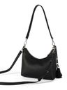 ROECKL Diana Elk Shoulder Bag XS Black ROECKL Diana Elk Shoulder Bag XS Black
