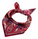 ROECKL Check Paisley 53x53 Multi Red