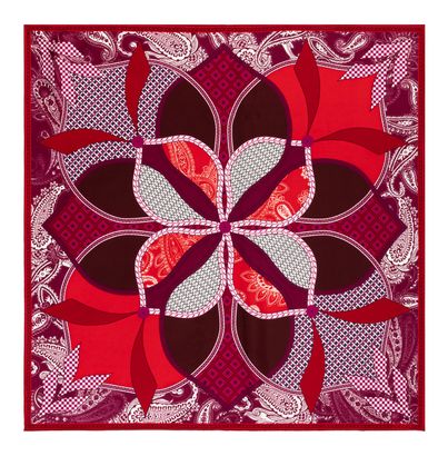 ROECKL Flower Mandala 64x64 Multi Red ROECKL Flower Mandala 64x64 Multi Red