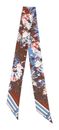 ROECKL Check & Flowers 11x200 Multi Coffee