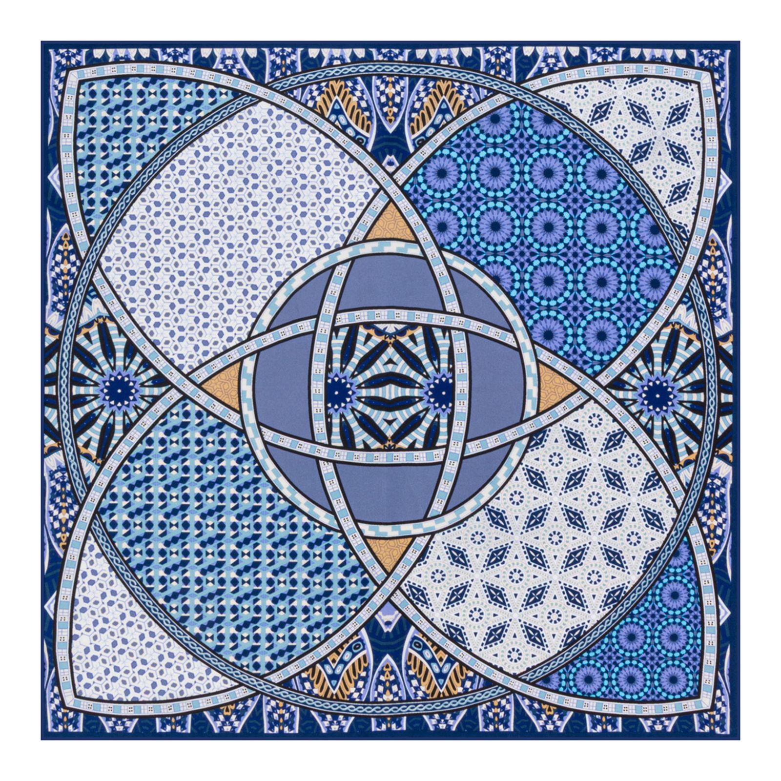 ROECKL Kaleidoskope 53x53 Indigo / Blue