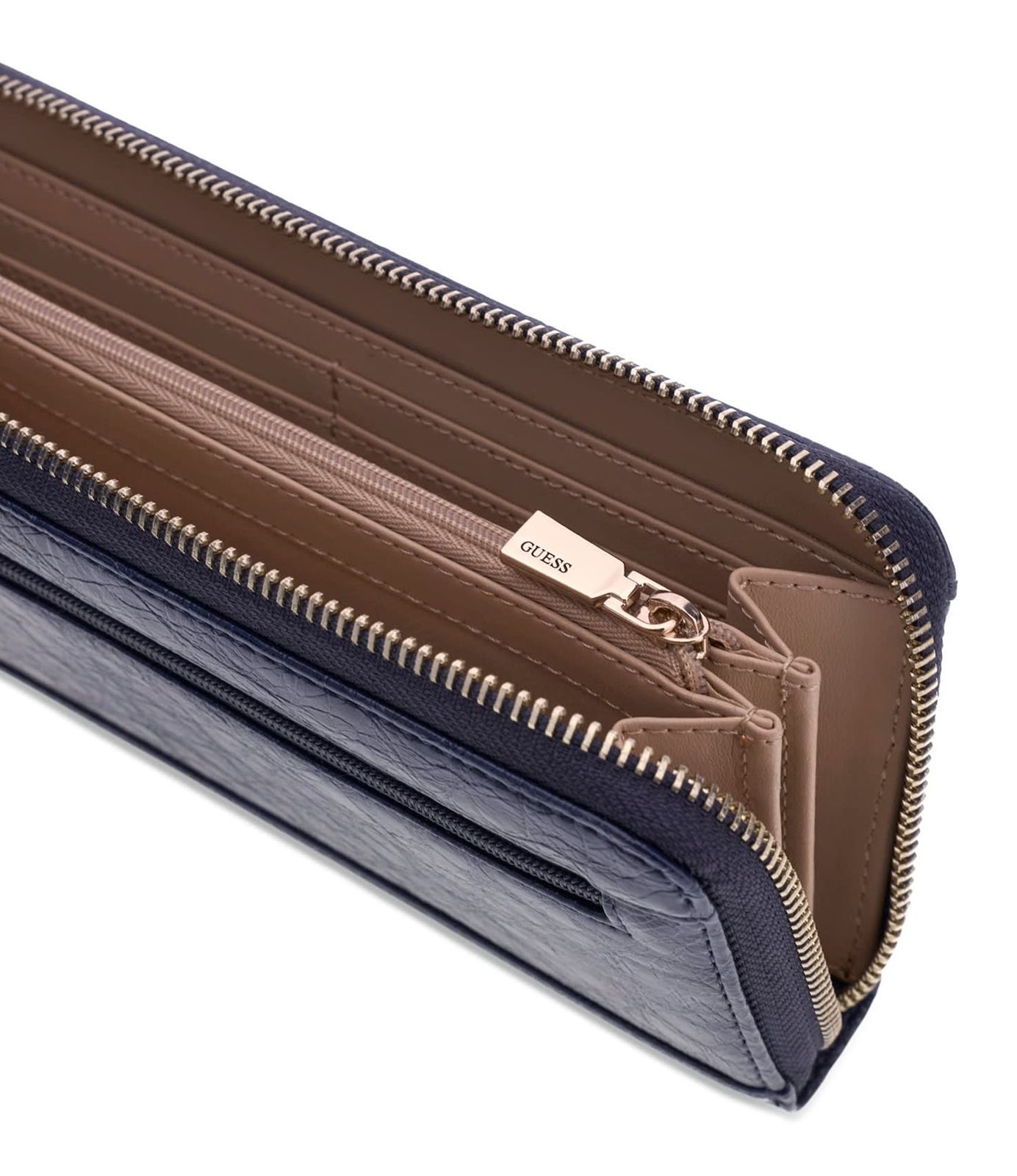 GUESS Antonia SLG Zip Around Wallet L Midnight GUESS Antonia SLG Zip Around Wallet L Midnight