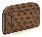 GUESS Adrian Logo Zip Around Organizer L Latte Logo