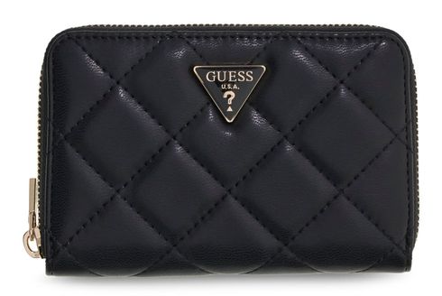 GUESS Juliet SLG Zip Around Wallet M Black GUESS Juliet SLG Zip Around Wallet M Black