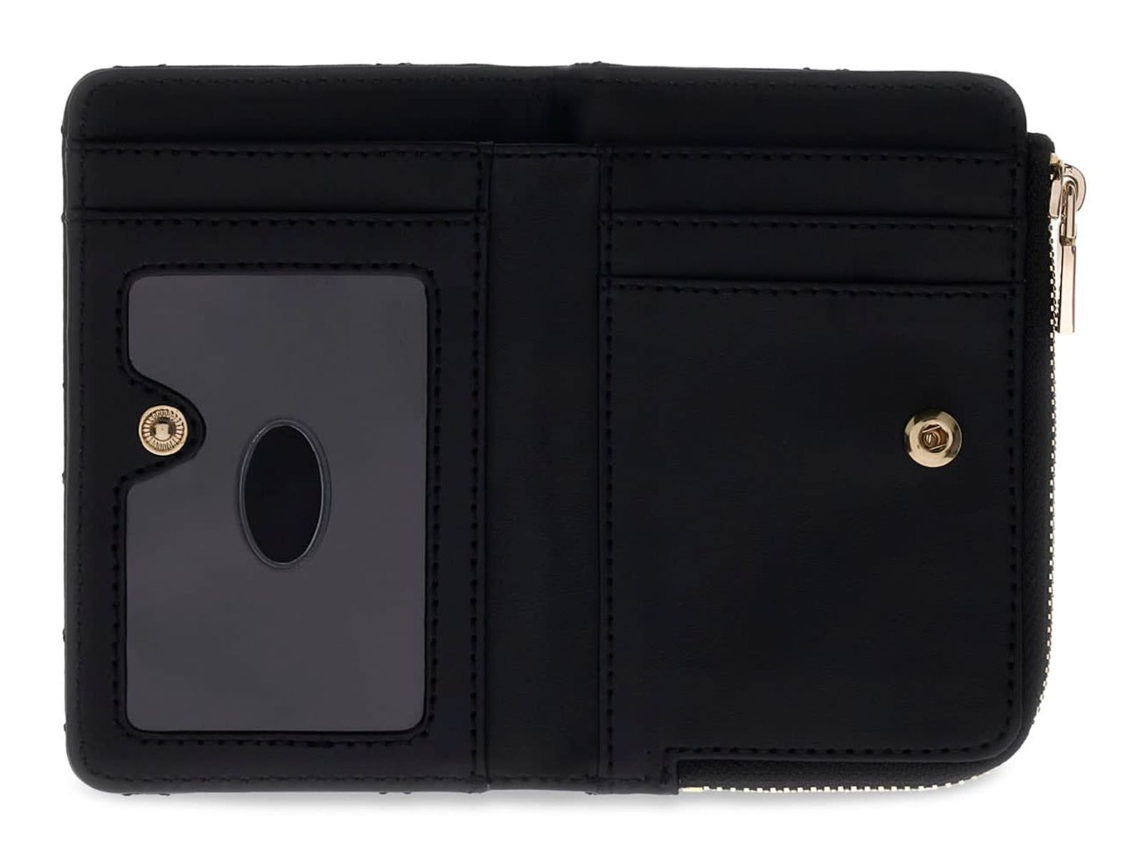 GUESS Juliet SLG Zip Around Card Case Black GUESS Juliet SLG Zip Around Card Case Black