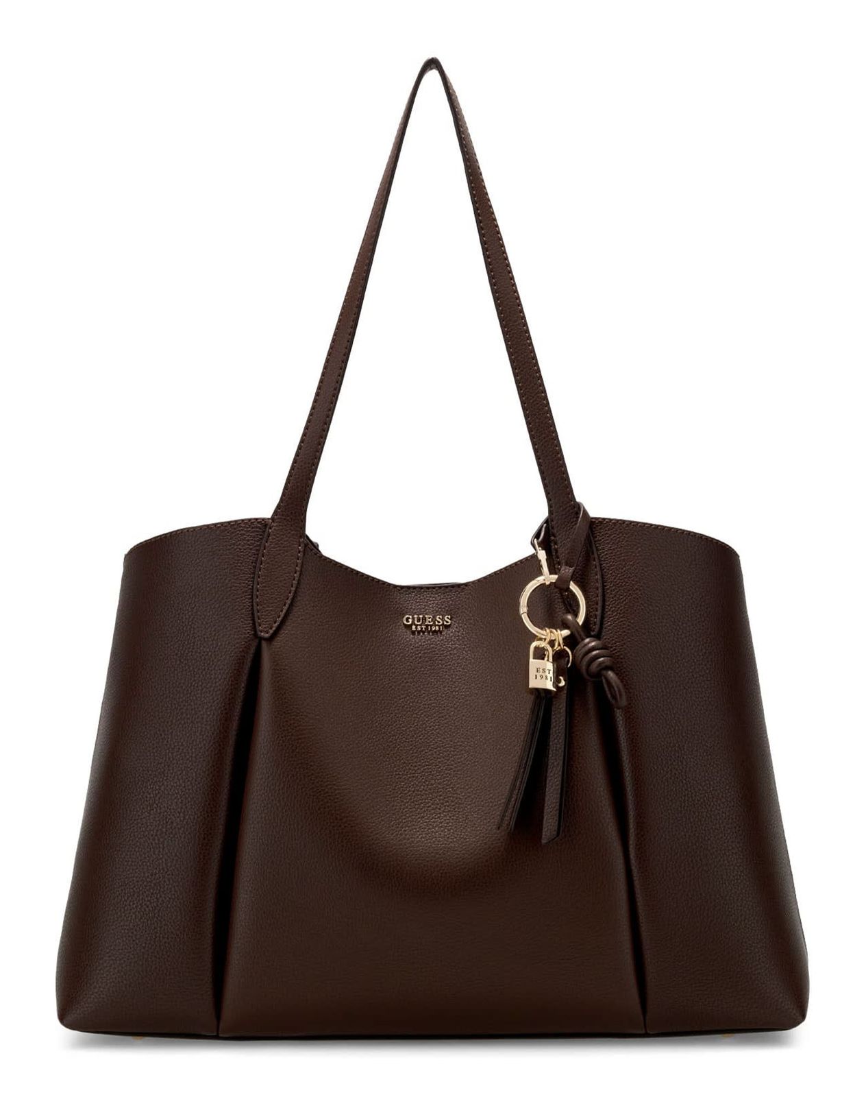GUESS Melody 2 In 1 Tote Brown GUESS Melody 2 In 1 Tote Brown