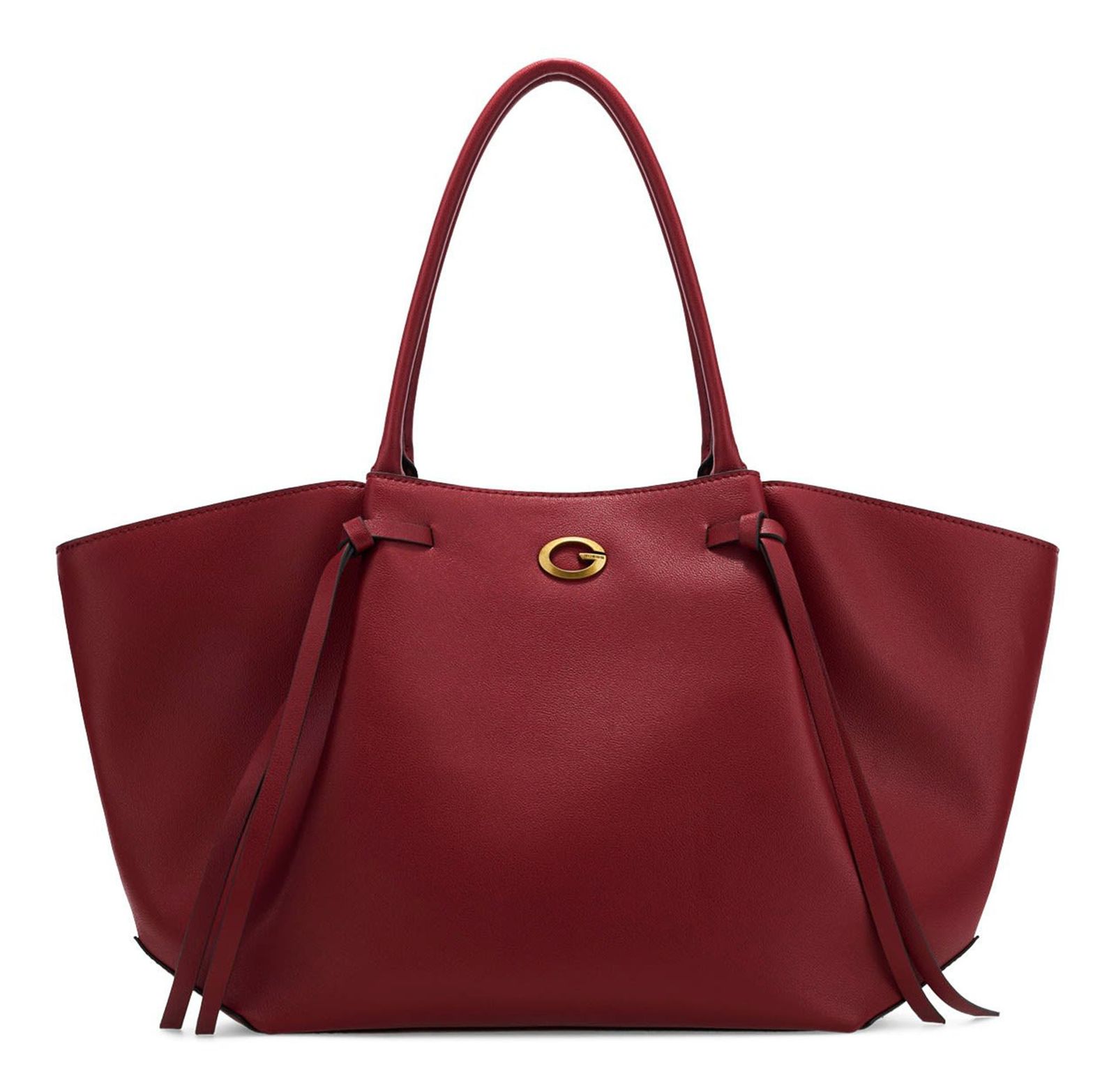 GUESS Allegra Girlfriend Tote Red
