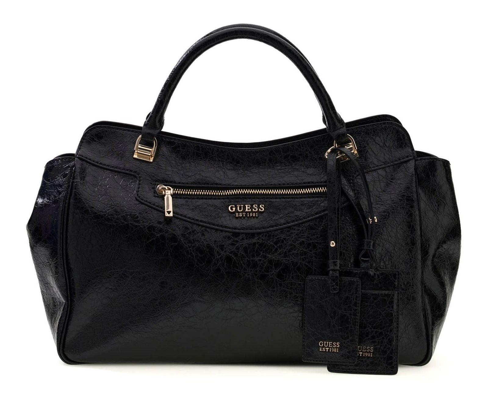 GUESS Antonia Satchel Black GUESS Antonia Satchel Black