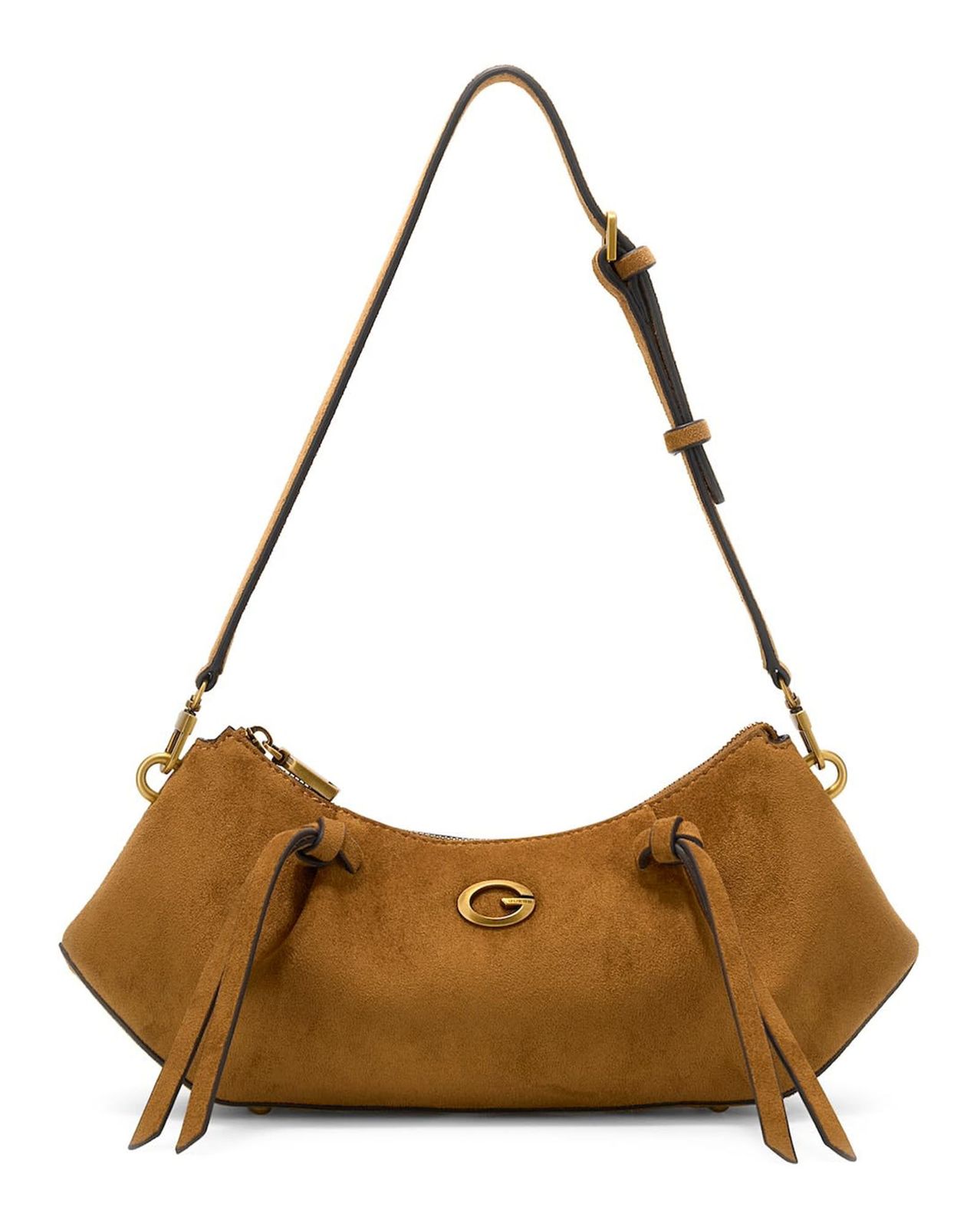 GUESS Allegra Shoulder Bag Cognac