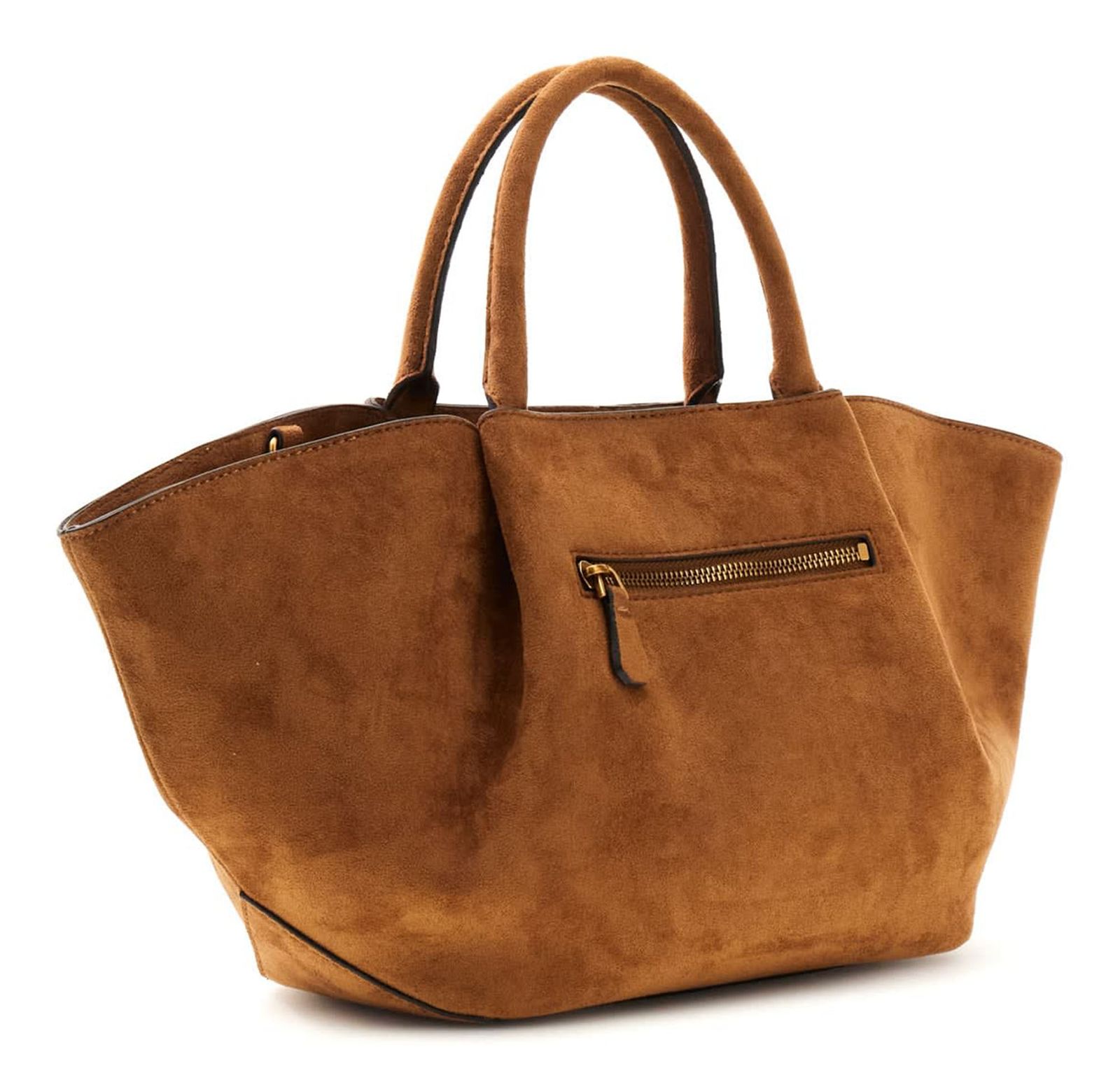 GUESS Allegra Girlfriend Satchel Cognac GUESS Allegra Girlfriend Satchel Cognac
