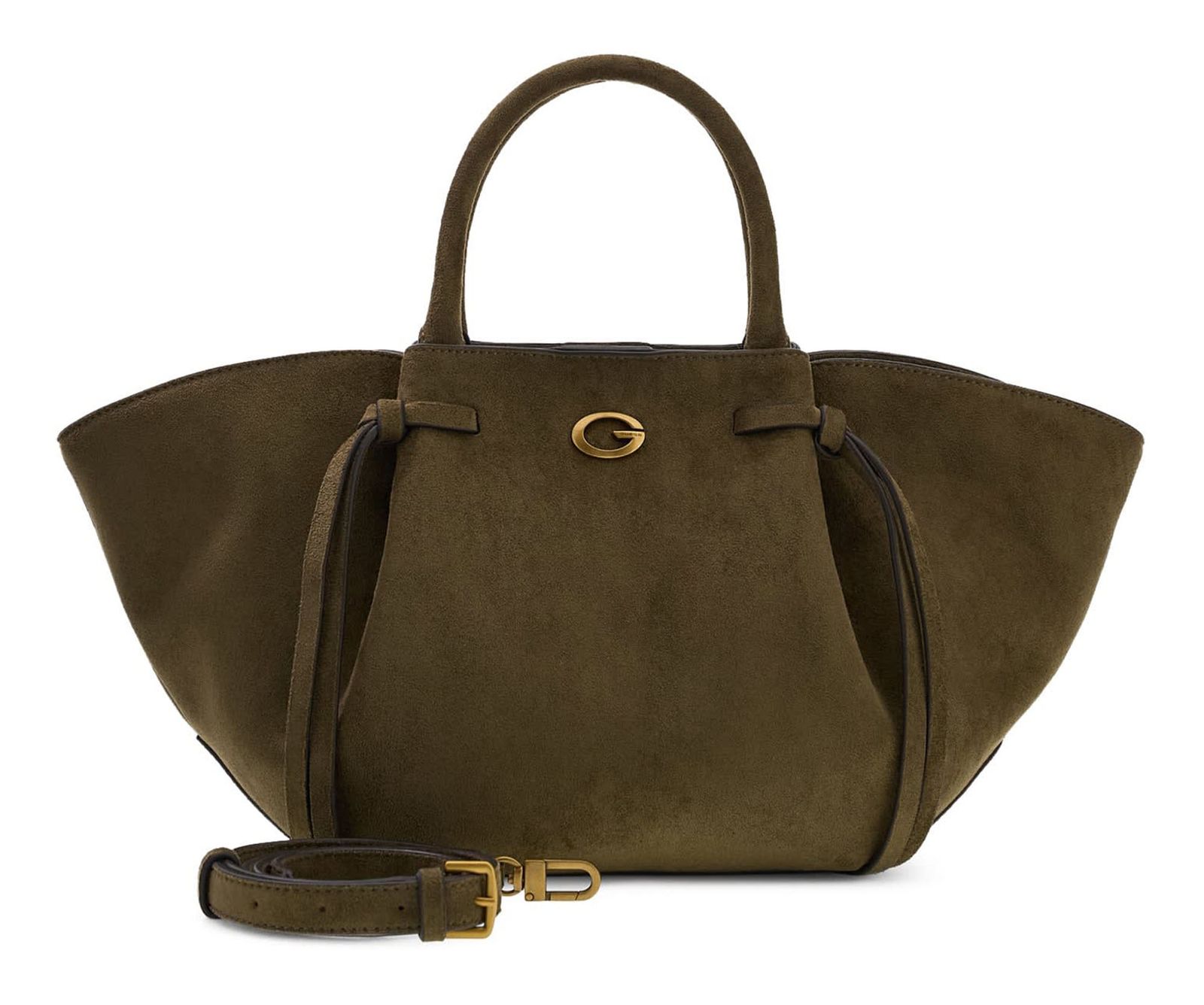 GUESS Allegra Girlfriend Satchel Olive